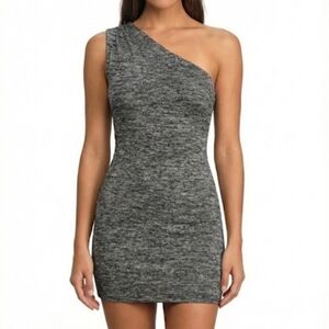 Aritzia WILFRED FREE One Shoulder Body Con Dress